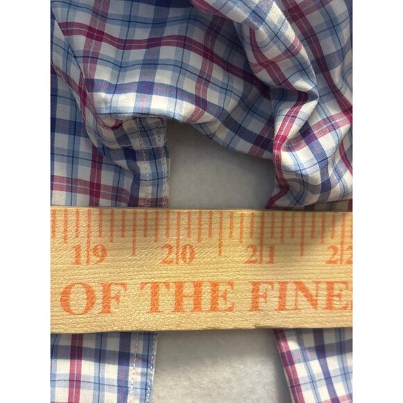 Jeremy Argyle NYC Mens Plaid Button-Down Long Sleeve Shirt M 100% Cotton - Picture 6 of 11